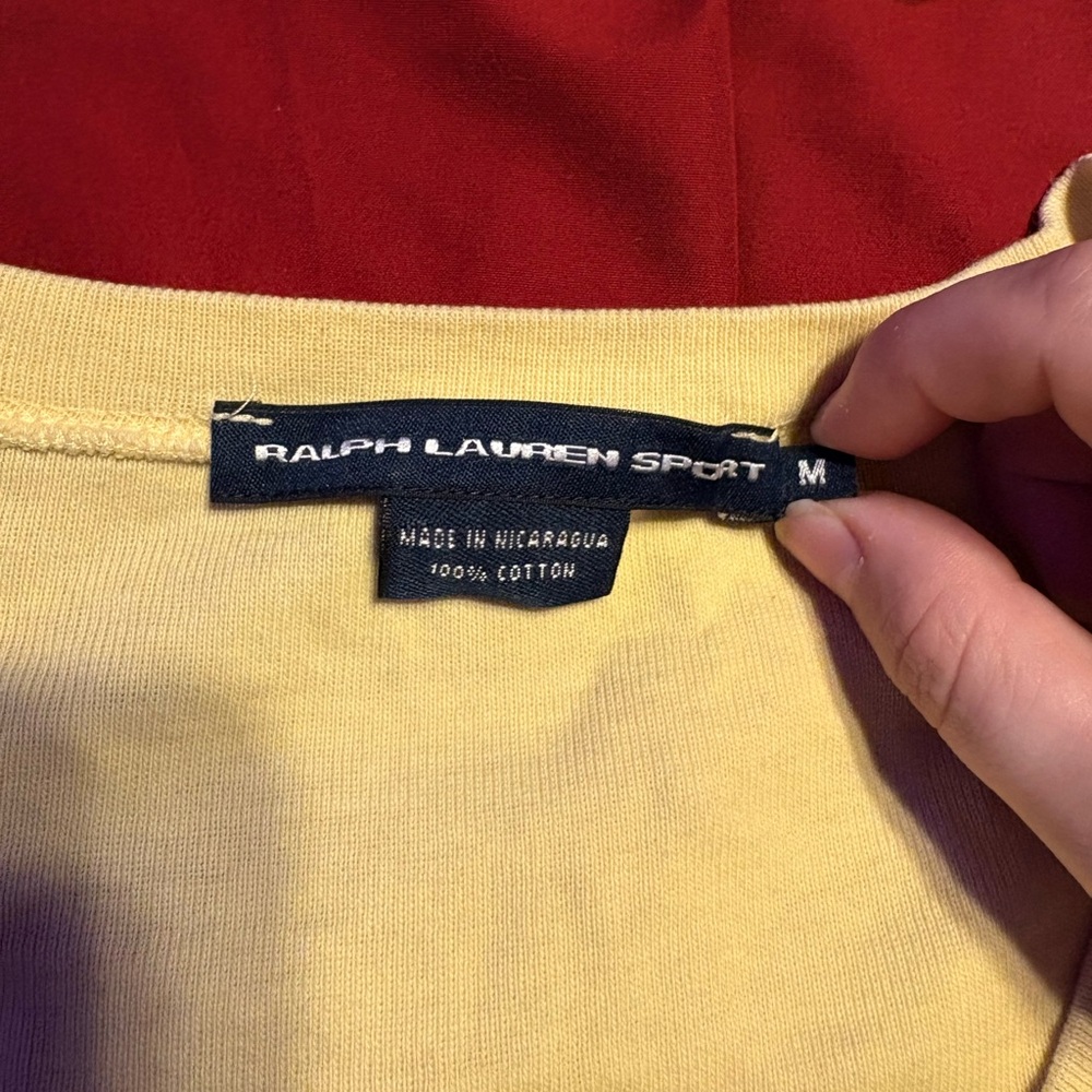Polo by Ralph Lauren Yellow A-Line Skirt